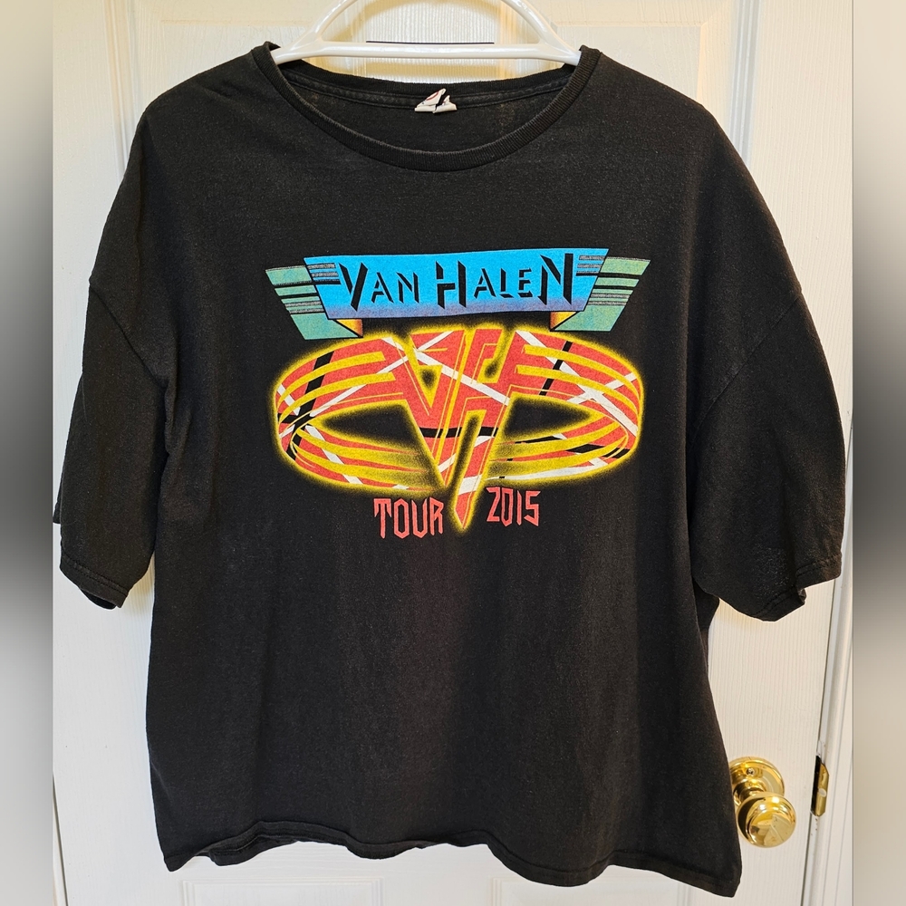 Van Halen 2015 Tour XXL black t-shirt